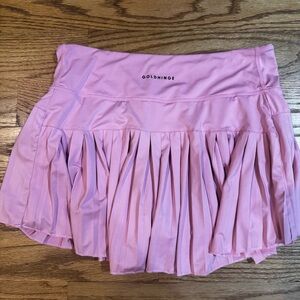 Goldhinge Women's light Pink Skirt